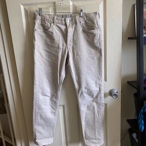 Everlane Slim Jeans - Stone 34x30